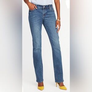 Old Navy Mid-Rise Original Boot-Cut Jeans 10 Long NWT